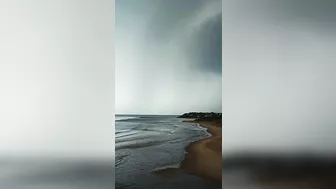 Lightning Bolts Strike in Sky Above Australian Beach During Storm - 1265701