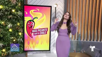 Andrea Meza presume cuerpazo en sexy bikini rojo | Más picante que el chile | Telemundo