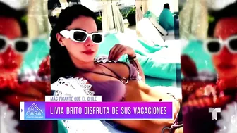 Andrea Meza presume cuerpazo en sexy bikini rojo | Más picante que el chile | Telemundo