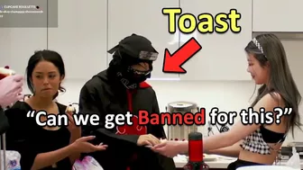 Toast Appears on QuarterJade's Stream during his BAN from Twitch