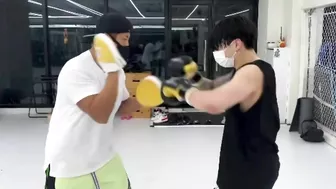 BTS Jungkook Boxing Training Instagram Post Update (January 11, 2022)