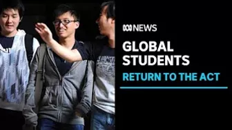 International students 'really excited' to return to Canberra after years of travel bans| ABC NEWS