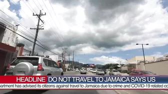 DO not TRAVEL to JAMAICA says AMERICA