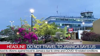 DO not TRAVEL to JAMAICA says AMERICA