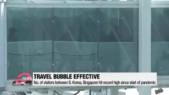 No. of visitors between S. Korea, Singapore jumps, thanks to travel bubble