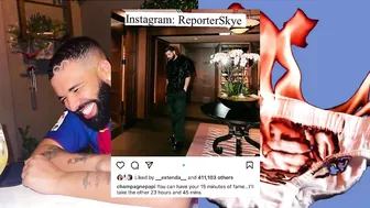 INSTAGRAM MODEL SAYS DRAKE BURNT HER C00CH!E & WANTS TO SUE????HE RESPONDS…