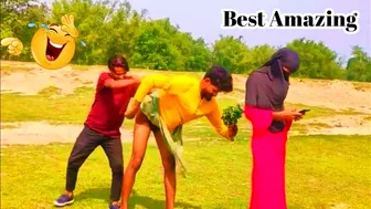 Must Watch New Funny Video 2021???? Top New Comedy Video 2021 Try To Not Laugh By Real Funny Dhamaka