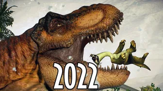 T Rex in Games Evolution 1993 - 2022