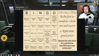 Chang Gang PD Games Bingo w/ 500K  Prize (NOPIXEL)