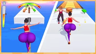 TWERK RACE 3D  Walkthrough Gameplay Trailer  Max Level Ios & Android  Big Update TW030507