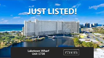 9902 S Thomas Drive Unit 1738, Panama City Beach FL 32408 - Laketown Wharf 1738