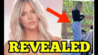 KHLOE KARDASHIAN PICTURED WITHOUT HER INSTAGRAM CURVES CAUSES CONFUSION