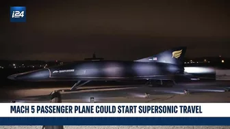 Mach 5 passenger plane could start supersonic travel