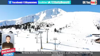 Close all! Britons don't travel to France, ready to turn a ski festival into a chilling apocalypse