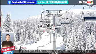 Close all! Britons don't travel to France, ready to turn a ski festival into a chilling apocalypse