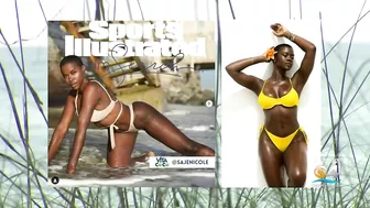 Haitian American Model Saje Nicole Makes History In Sports Illustrated Swimsuit Edition, Creates Onl