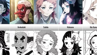 Anime vs Manga Characters Design in Demon Slayer I Otaku Senpai Comparisons