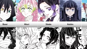 Anime vs Manga Characters Design in Demon Slayer I Otaku Senpai Comparisons