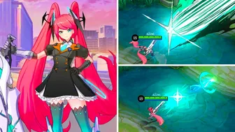 Layla Miss Hikari the Aspirant Anime Skin MLBB Preview