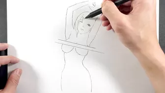 【Pencil】Drawing technique./anime/Illustration making