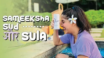 Celebrity Sameeksha Sud tastes the best Indian wines in an exclusive wine tasting | Sula Vineyards