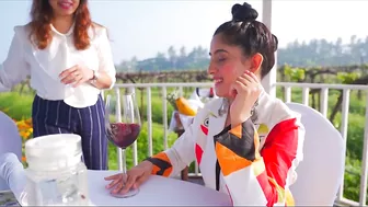 Celebrity Sameeksha Sud tastes the best Indian wines in an exclusive wine tasting | Sula Vineyards