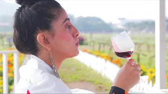 Celebrity Sameeksha Sud tastes the best Indian wines in an exclusive wine tasting | Sula Vineyards