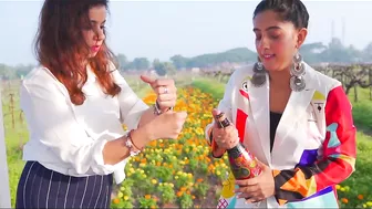 Celebrity Sameeksha Sud tastes the best Indian wines in an exclusive wine tasting | Sula Vineyards