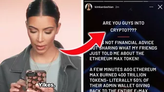 Kim Kardashian SUED By Fans After Cryptocurrency Scam EXPOSED