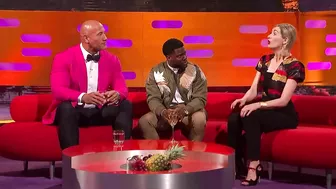 Dwayne Johnson & Kevin Hart Lose It Over Jodie Whittaker's Accent | The Graham Norton Show