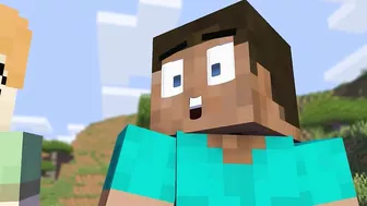 Steve Bites Alex, Biting Twins and Steve I'm Stuck COMPILATION (Minecraft Animation)