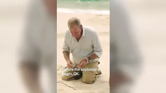 Jeremy Clarkson Blows Up a Beach! ???? #Shorts