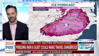 Freezing Rain, Sleet To Make Travel Dangerous In Southeast During Winter Storm