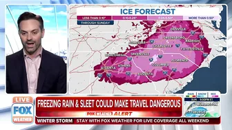 Freezing Rain, Sleet To Make Travel Dangerous In Southeast During Winter Storm