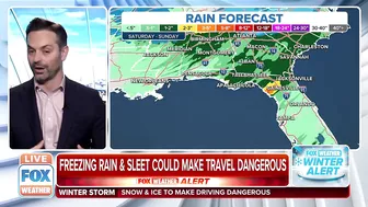 Freezing Rain, Sleet To Make Travel Dangerous In Southeast During Winter Storm