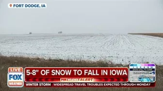 Winter Storm Brings Blinding Snow, Tough Travel Conditions To Iowa