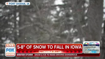 Winter Storm Brings Blinding Snow, Tough Travel Conditions To Iowa