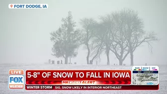 Winter Storm Brings Blinding Snow, Tough Travel Conditions To Iowa