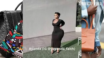 Meet Top Curvy Model Ayanda from South Africa | Plus Size Model | Fashion Nova Curve