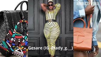 Meet Top Curvy Model GESARE from Kenya | Plus Size Model | Fashion Nova Curve