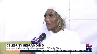 Celebrity Rebranding: My new hairstyle signifies growth – Wendy Shay  - Joy Showbiz Today (14-1-22)