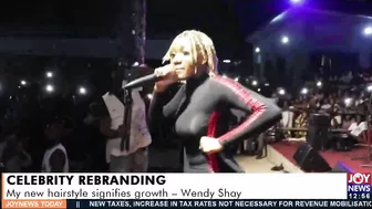 Celebrity Rebranding: My new hairstyle signifies growth – Wendy Shay  - Joy Showbiz Today (14-1-22)