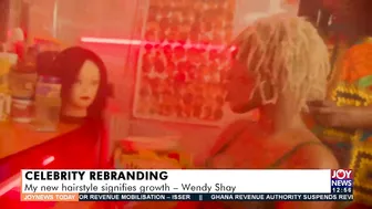 Celebrity Rebranding: My new hairstyle signifies growth – Wendy Shay  - Joy Showbiz Today (14-1-22)