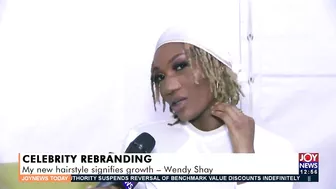 Celebrity Rebranding: My new hairstyle signifies growth – Wendy Shay  - Joy Showbiz Today (14-1-22)