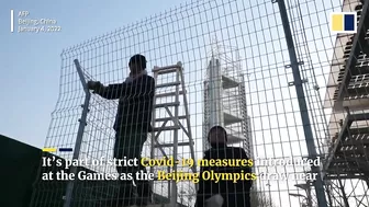 Canteen robots serve noodles at Beijing Olympic Winter Games