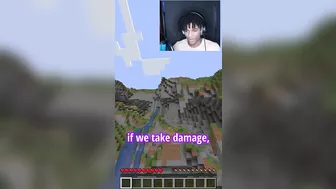 Minecraft, But I Switch Games When I take Damage