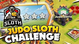 Easily 3 Star the Judo Sloth Challenge (Clash of Clans)