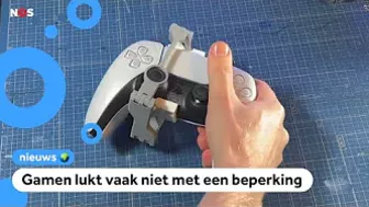 YouTuber maakt game controller voor één hand