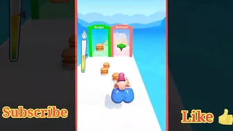 Twerk Race 3D | Fat 2 Fit in body race twerk race 3d video games Android, iOS New Update Trailers #5