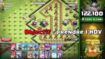 3 Étoiles FACILEMENT sur le NOUVEAU CHALLENGE Clash of Clans !